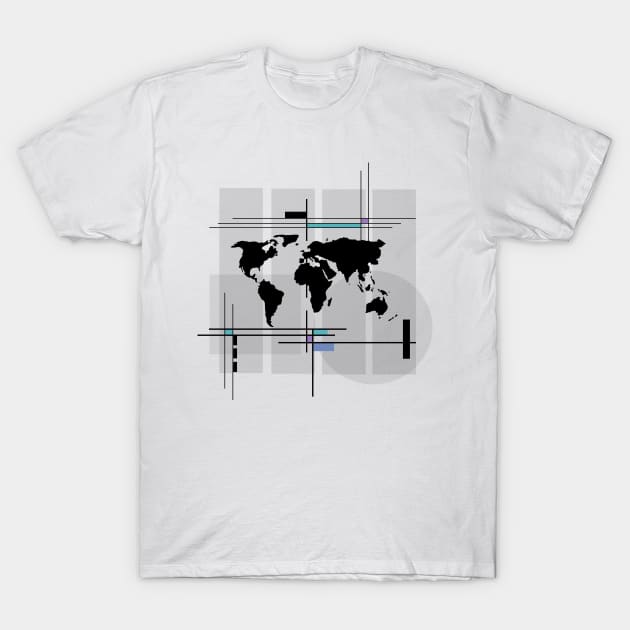 geometric 5 T-Shirt by kobiborisi